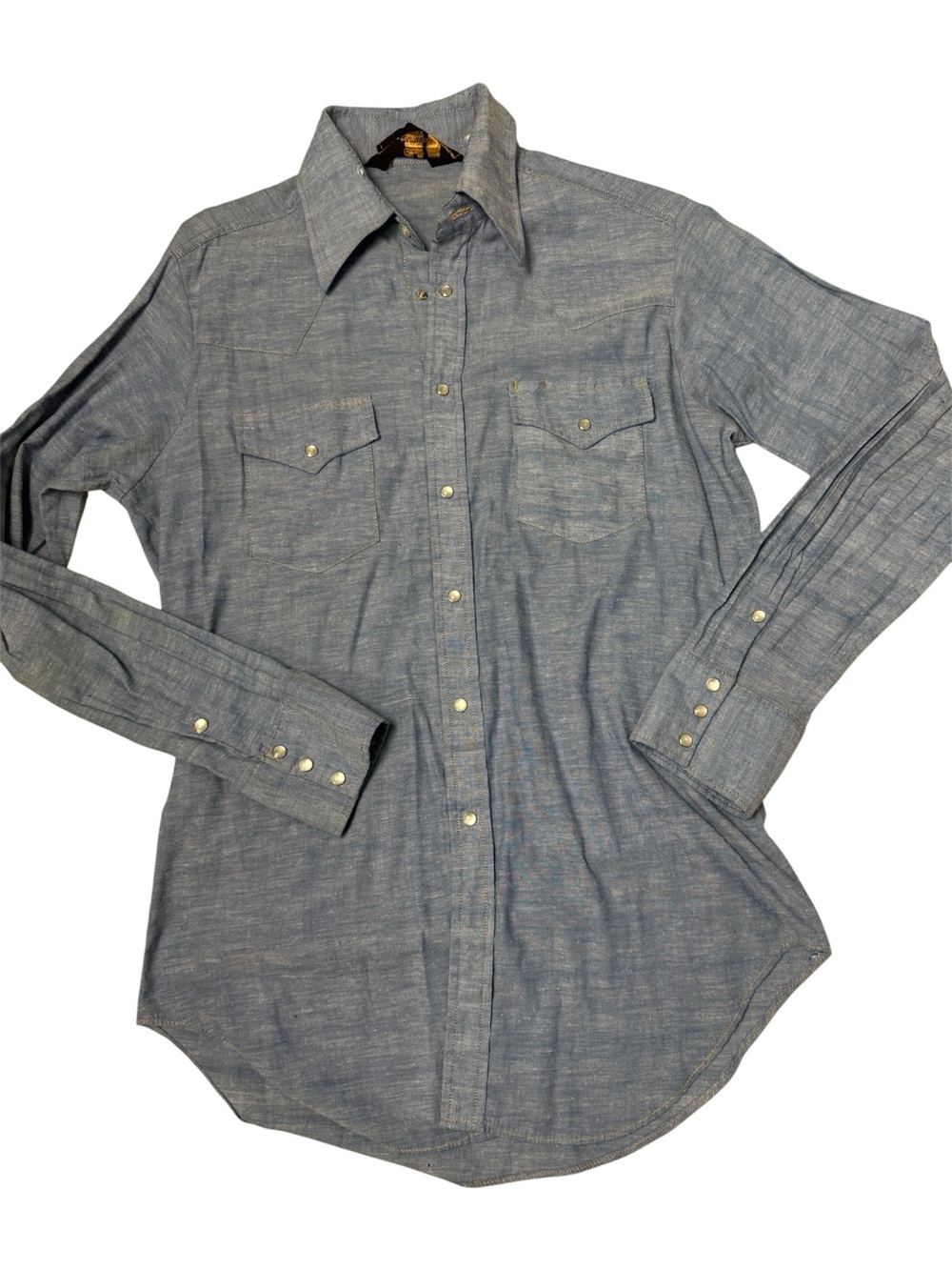 Vintage 70's Sears Western Wear pearl snap shirt